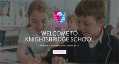 Desktop Screenshot of knightsbridgeschool.com